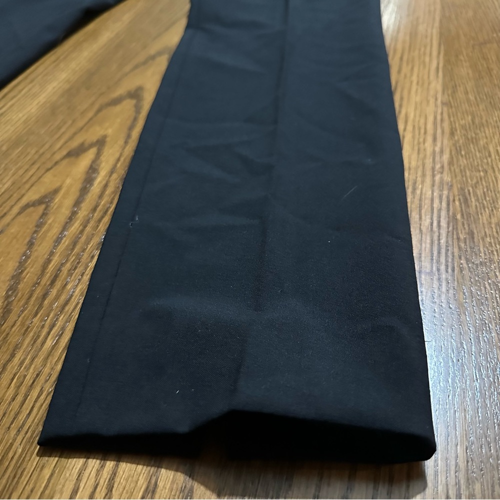 Elie Tahari black pants side‎ zipper slit at ankle size 4 - Picture 3 of 9
